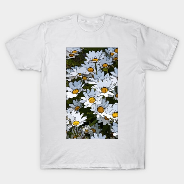 Floral Pattern 4 T-Shirt by Playful Creatives